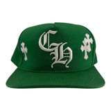 Chrome Hearts Cross Patch Hat Green