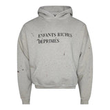 ERD Classic Logo Hoodie Paint Heather Grey