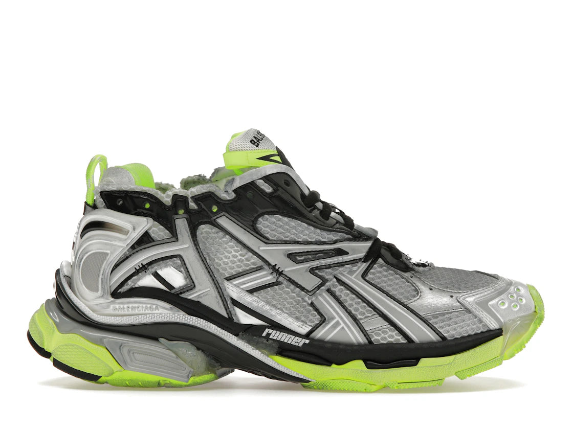 Balenciaga Runner White Neon Yellow