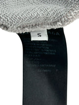 Balenciaga Grey Embroidered Hoodie