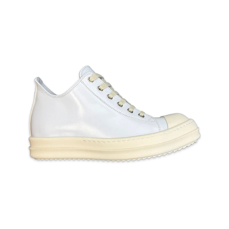 Rick Owens Ramone Low White Chalk Milk Sneaker