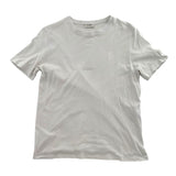 YSl Center Logo Tee White