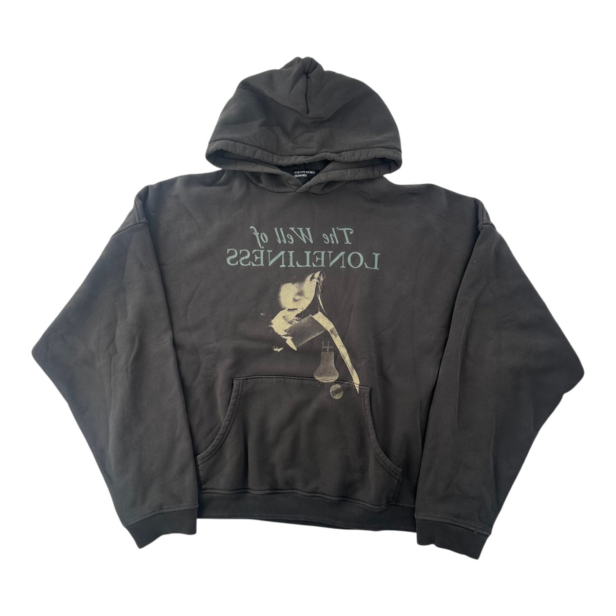 ERD Well Of Loneliness Hoodie Faded Black