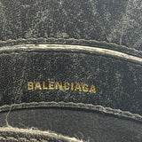 Balenciaga Embossed XXS Ville Top Handle Bag Blue