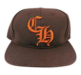 Chrome Hearts CH Baseball Cap Brown/Orange