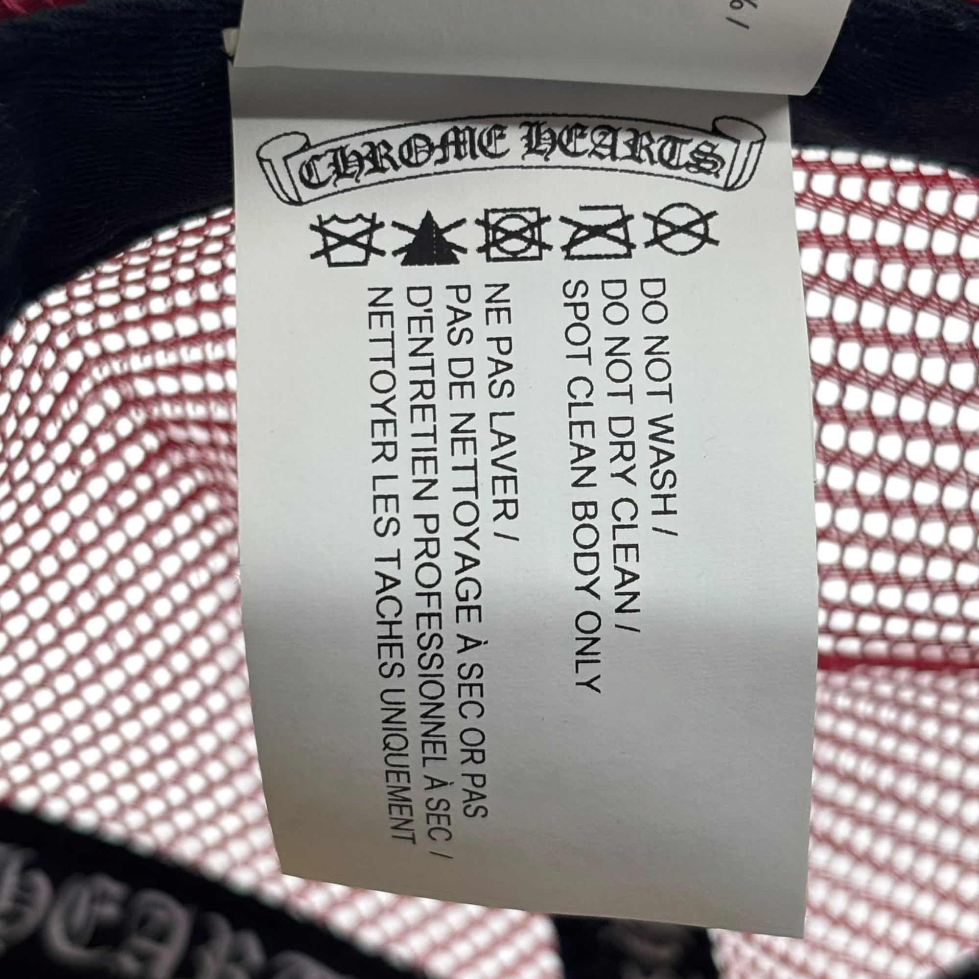 Chrome Hearts Trucker Hat Blue/Red/White