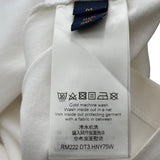 Louis Vuitton White 1854 Embroidered T-Shirt