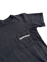 Chrome Hearts Cemetery Cross Logo Tee Black