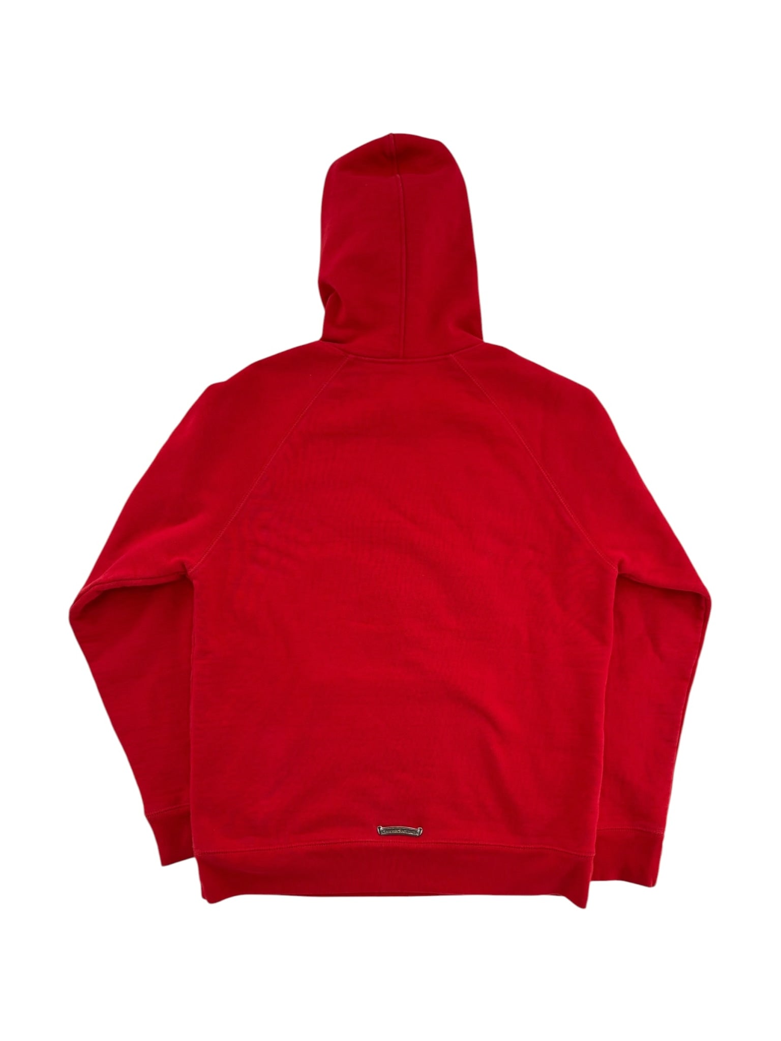 Chrome Hearts Triple Cross Embroidered Hoodie Red