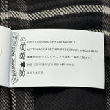 Chrome Hearts Cross Patch Plaid Flannel Pants Grey