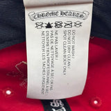 Chrome Hearts Cross Patch Baseball Hat Red