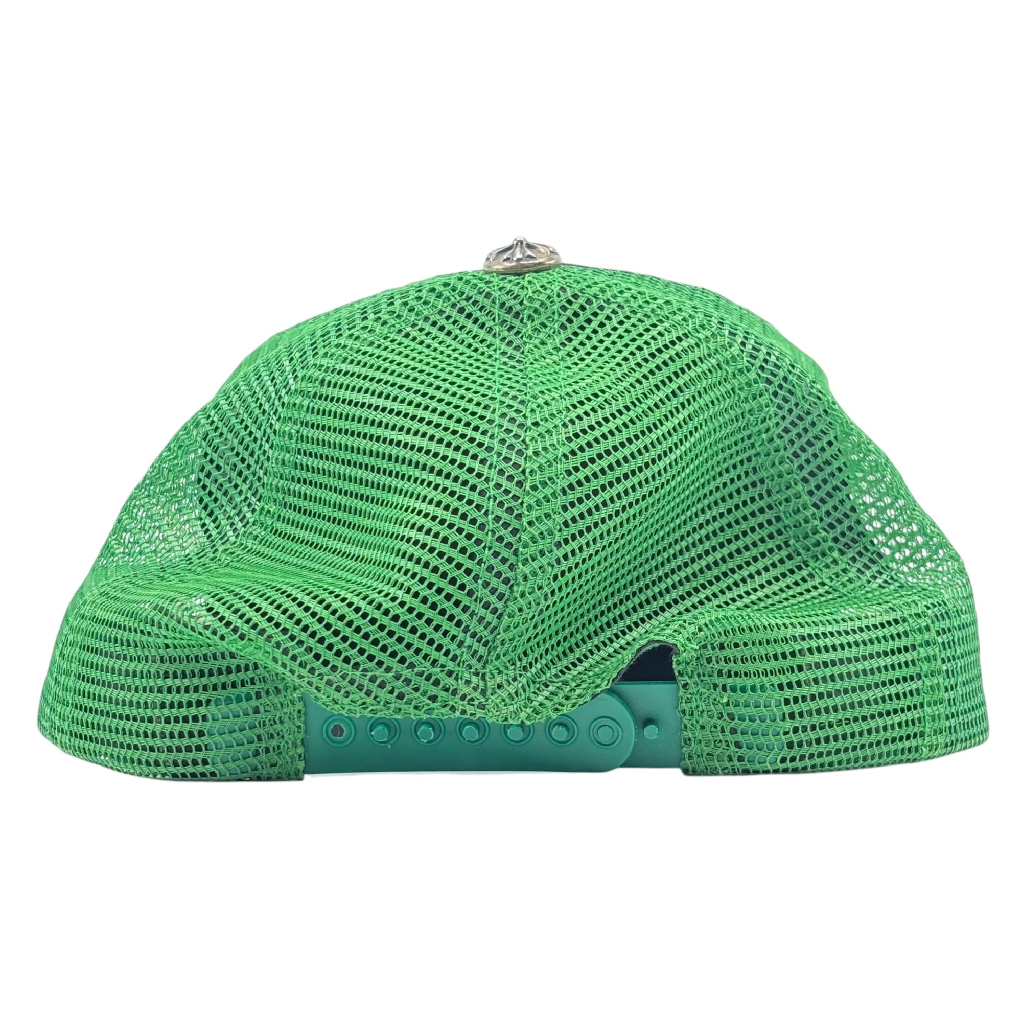 Chrome Hearts CH Hollywood Trucker Hat Black/Green
