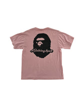 Bape A Bathing Ape Cursive Tee Pink