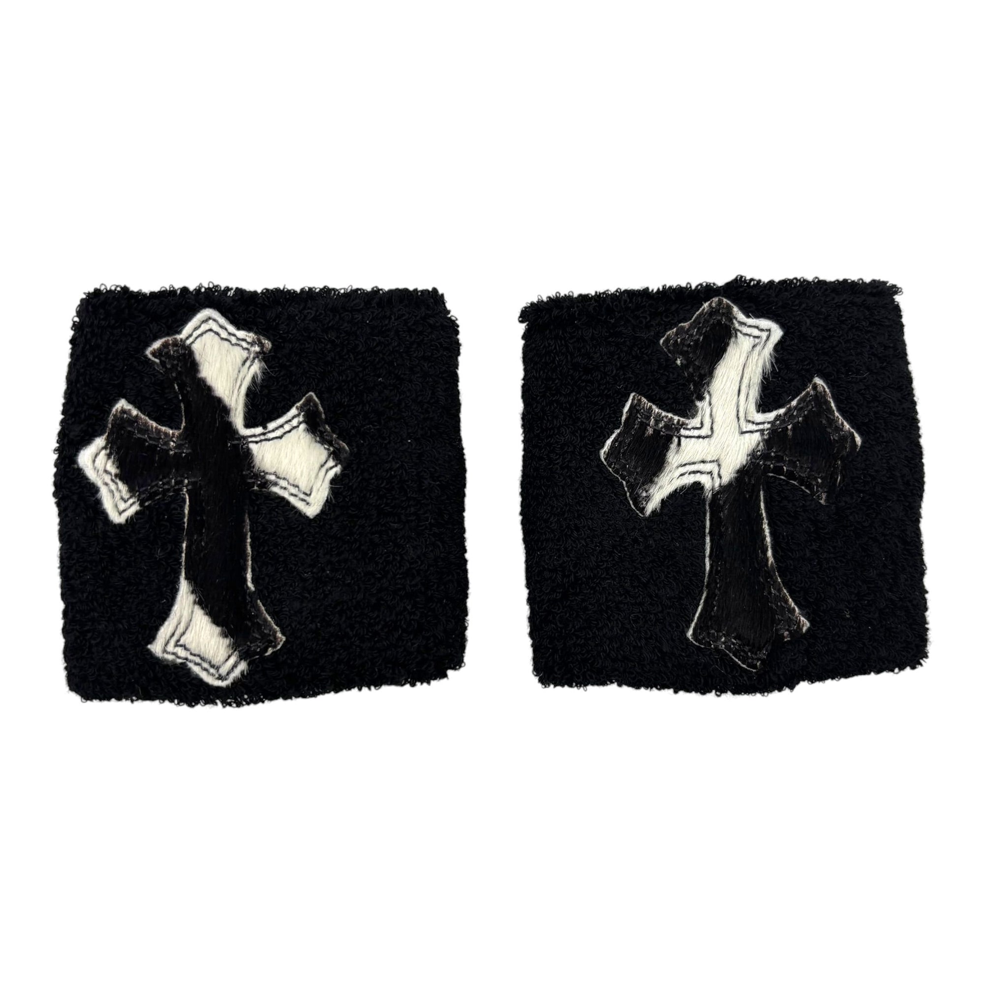 Chrome Hearts Zebra Stripe Pony Hair Sweatbands