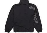 Supreme Spellout Embroidered Track Jacket Black