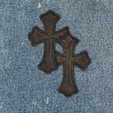 Chrome Hearts 20 Cross Patch Levi 517 Blue