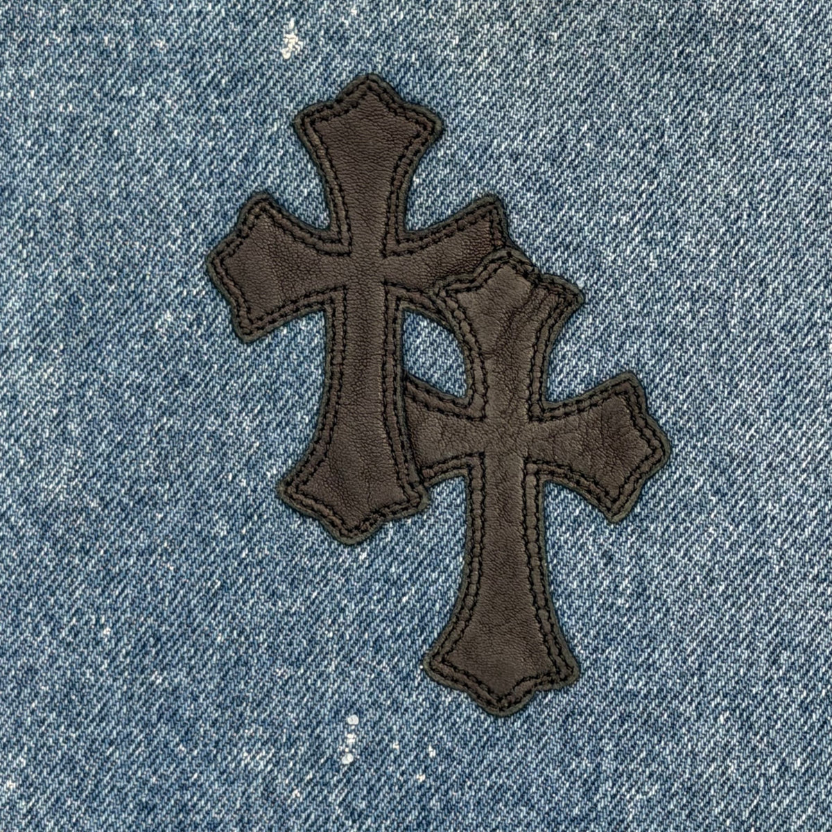 Chrome Hearts 20 Cross Patch Levi 517 Blue