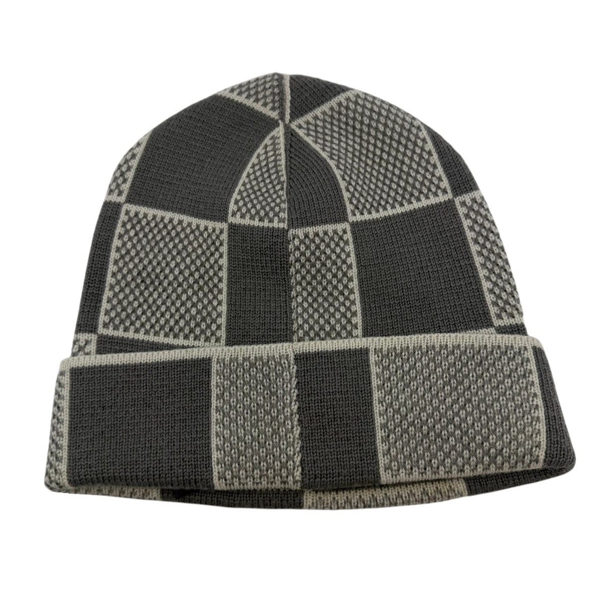 Louis Vuitton Damier Heritage Beanie Grey