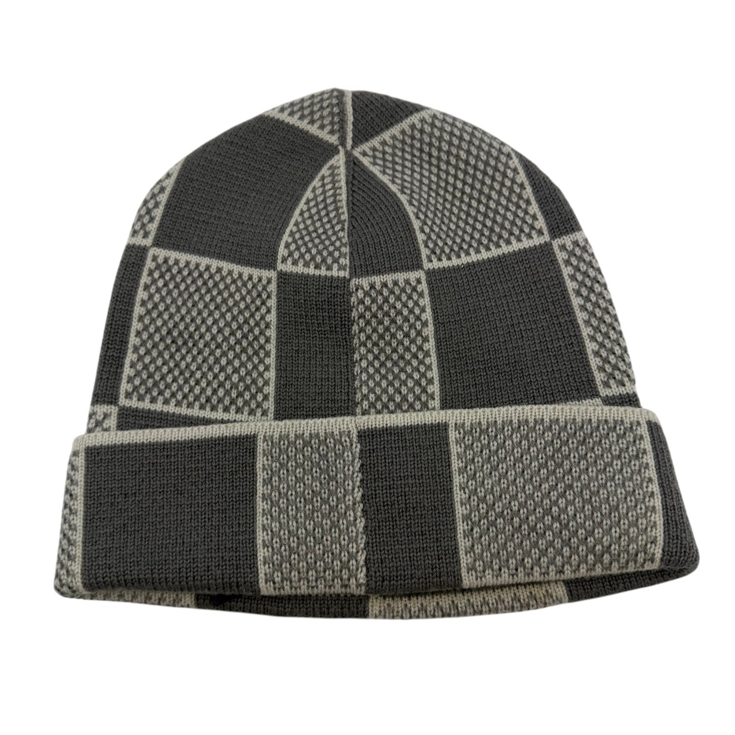 Louis Vuitton Damier Heritage Beanie Grey