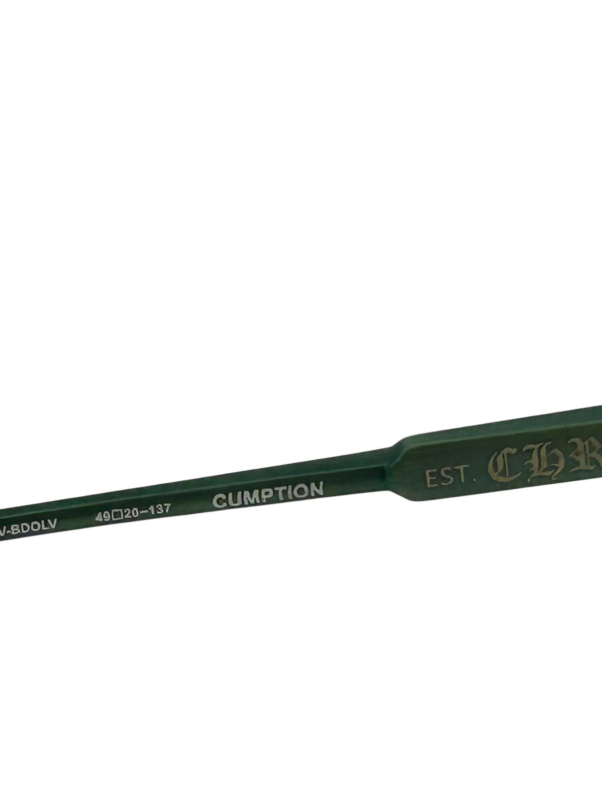 Chrome Hearts Cumption Glasses Green Frame