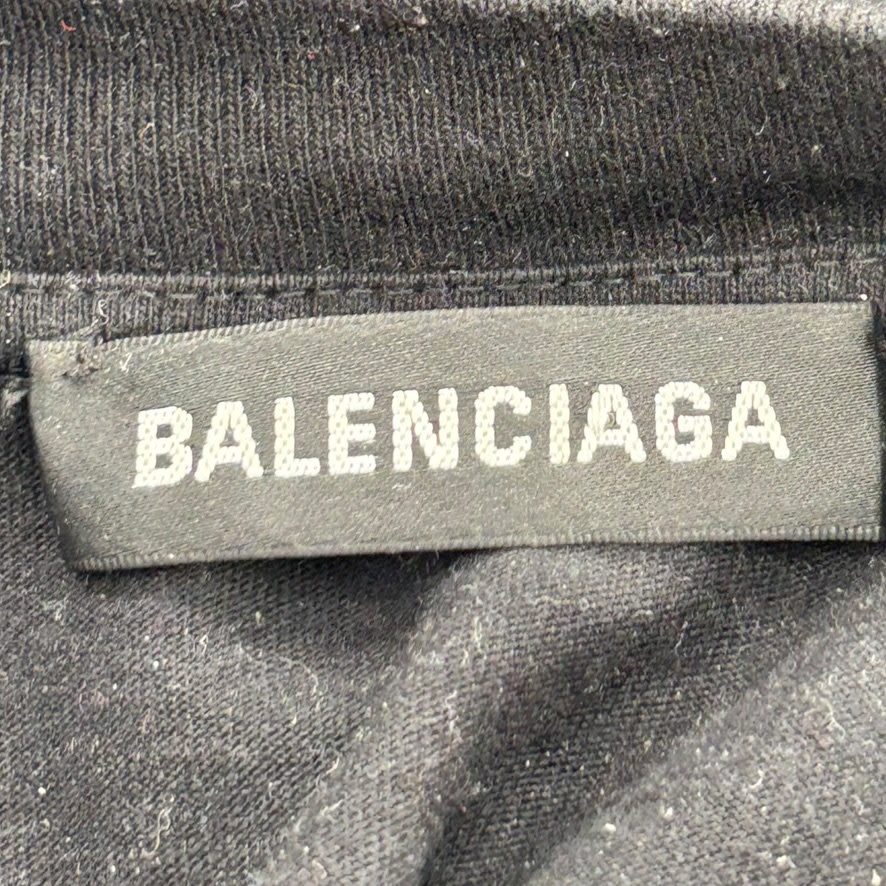 Balenciaga Speedometer Tee Black