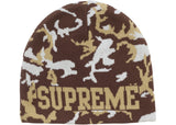 Supreme Reversible Camo Beanie Brown