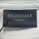 Balenciaga Dark Wave Shirt White Black