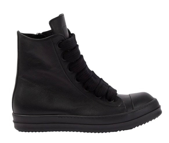 Rick Owens Jumbo Lace High Black