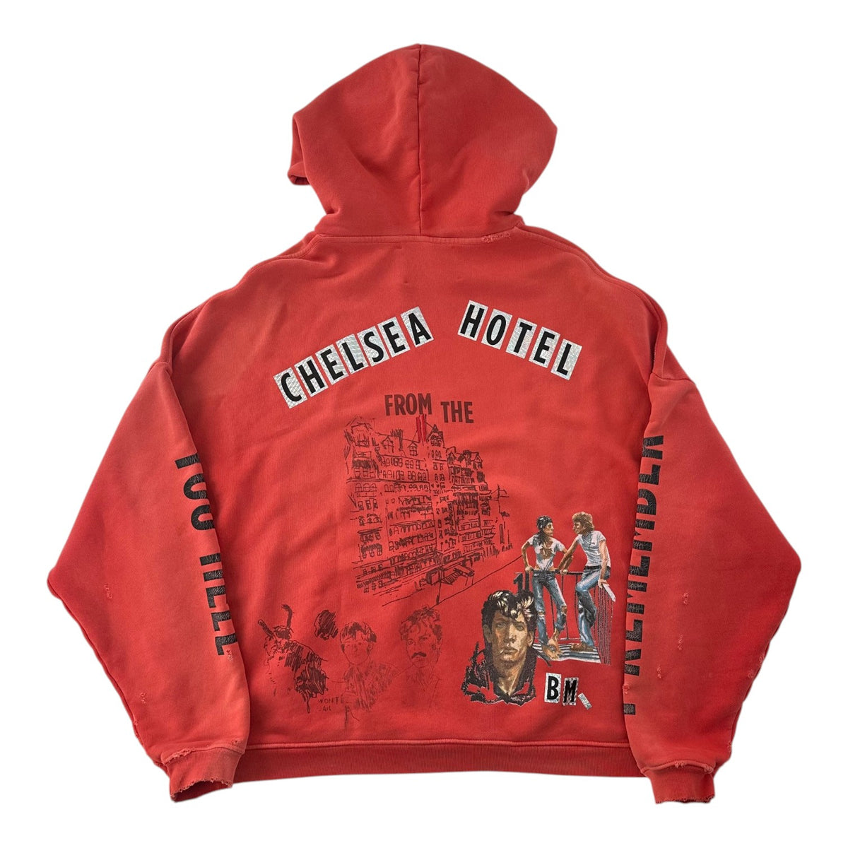 Paly Chelseay Hotel Hoodie Red