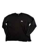 Stussy Logo Longsleeve Black