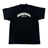 Balenciaga Back Flip Logo Tee Black