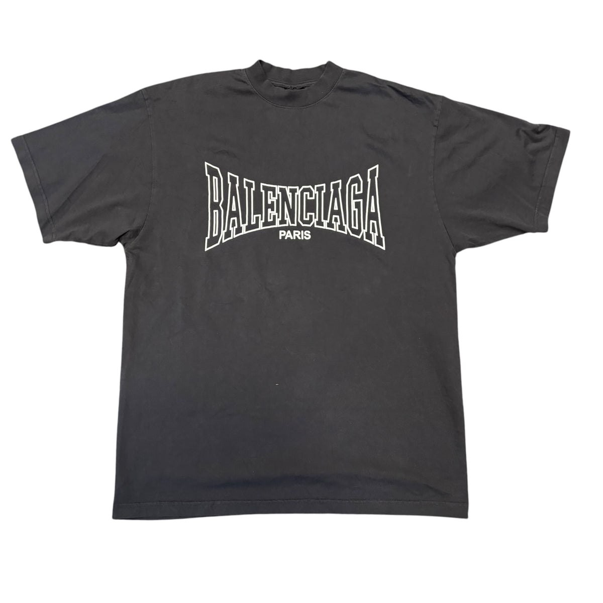 Balenciaga Boxing Oversized Tee Black