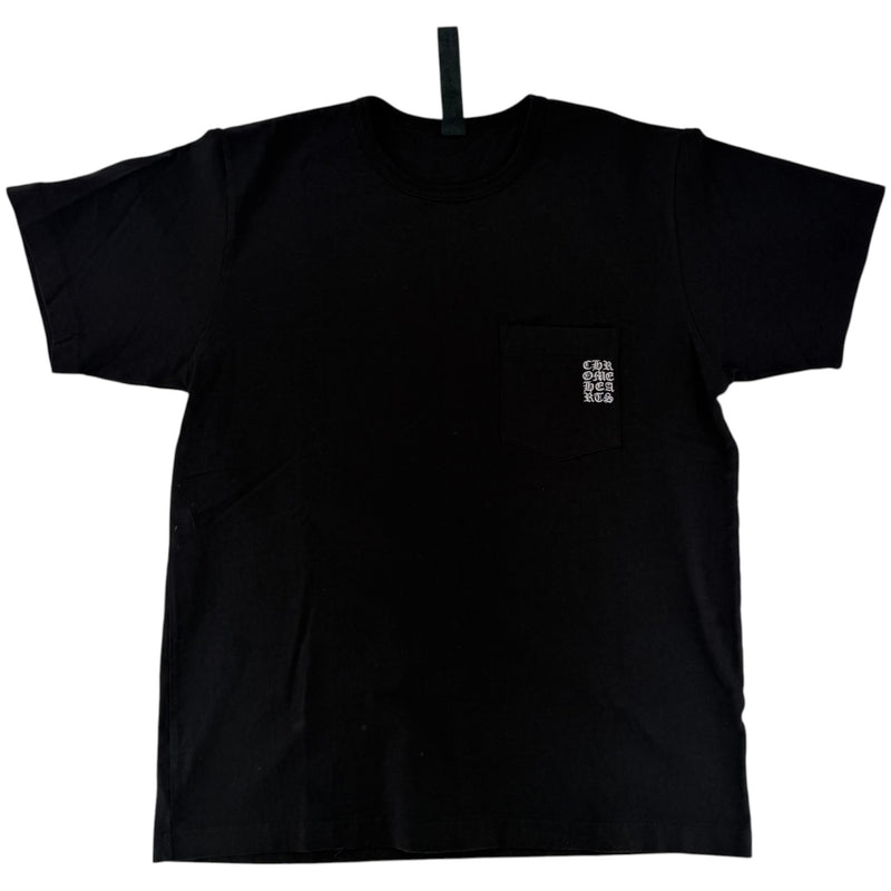 Chrome Hearts Y NOT Embroidered Tee Black