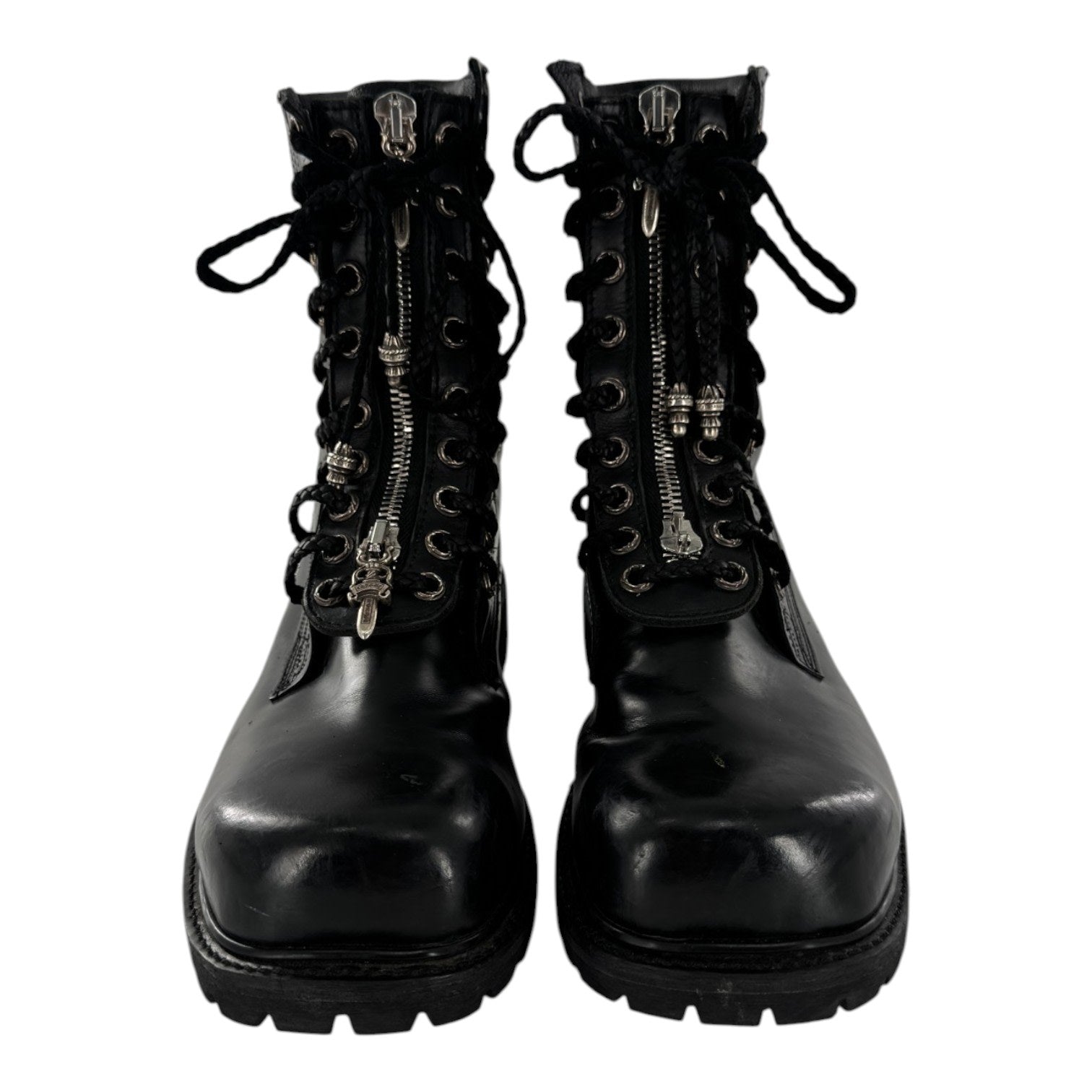 Chrome Hearts Fireman Boot Black