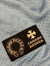 Chrome Hearts Mesh Short Sleeve Jersey Blue