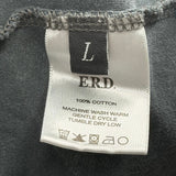 ERD Thrashed Logo Pocket T-Shirt Grey