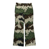 Louis Vuitton Damoflage Tailored Flared Pants Green