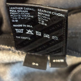 Amiri MX1 Leather Patch Jeans Black
