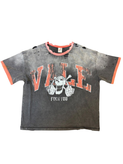 Vale Big Brother Ringer Tee Black