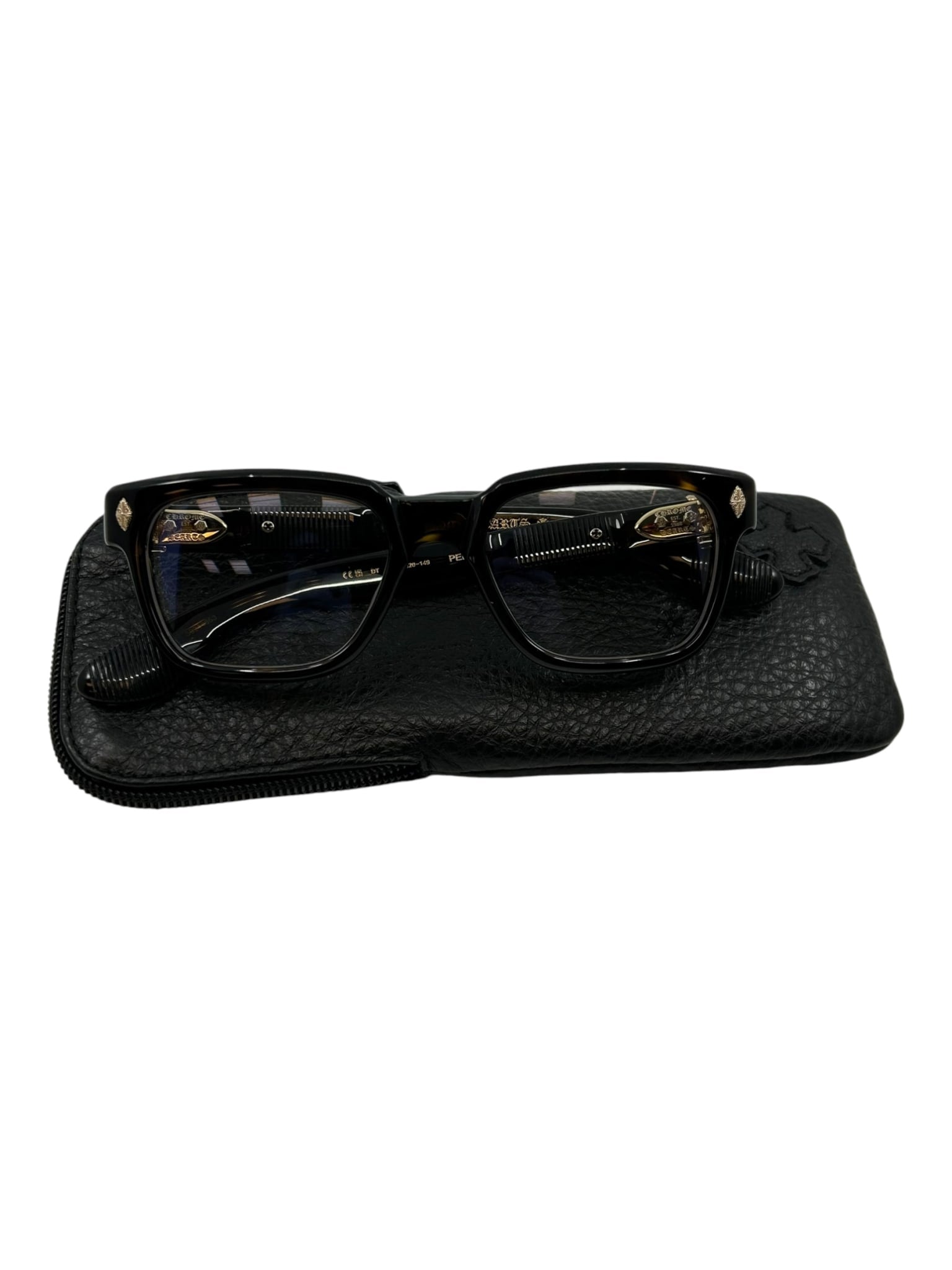 Chrome Hearts Pen15 Glasses Black Gold