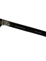 Chrome Hearts Trypoleagain Glasses Black Silver