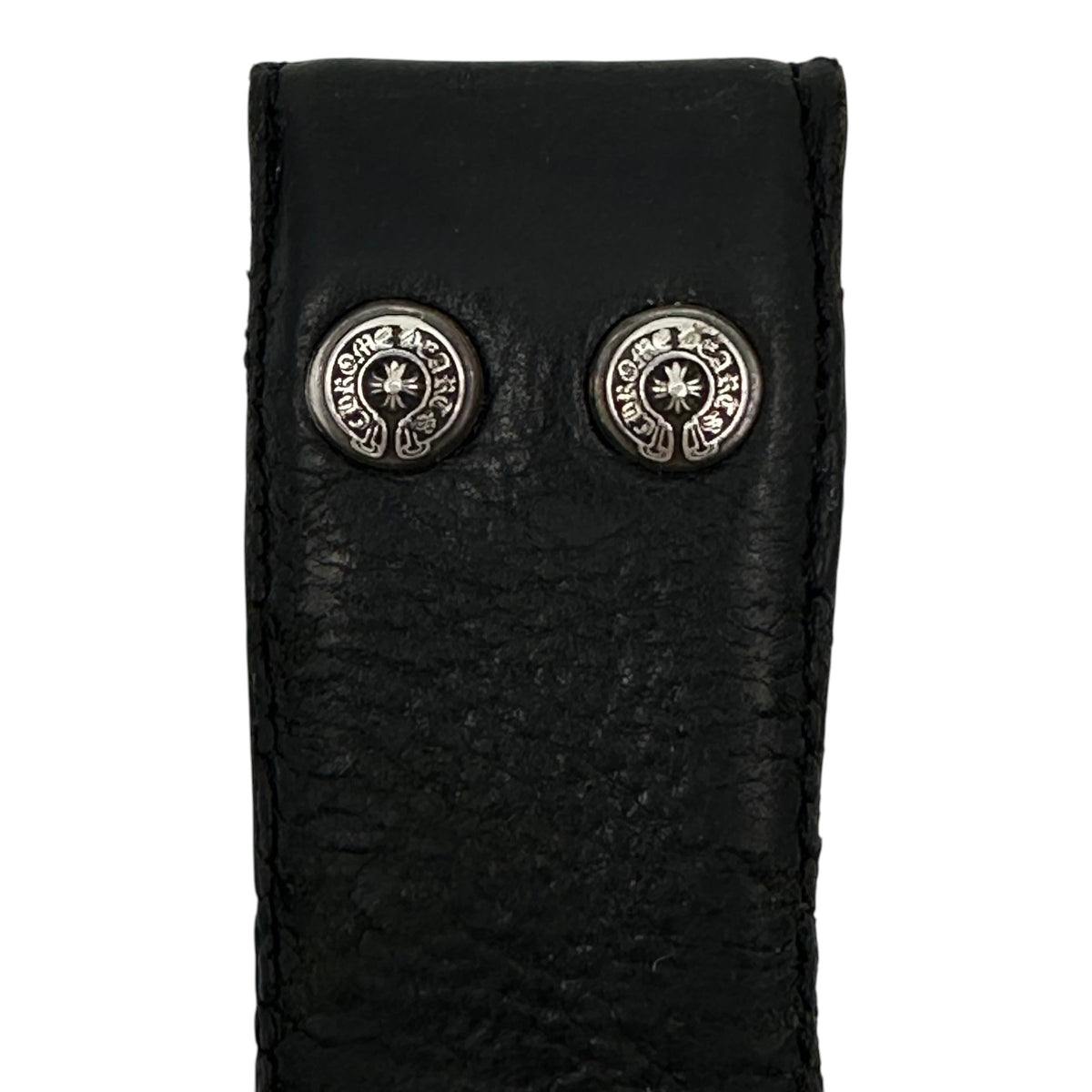 Chrome Hearts Double Grommet Strap Black