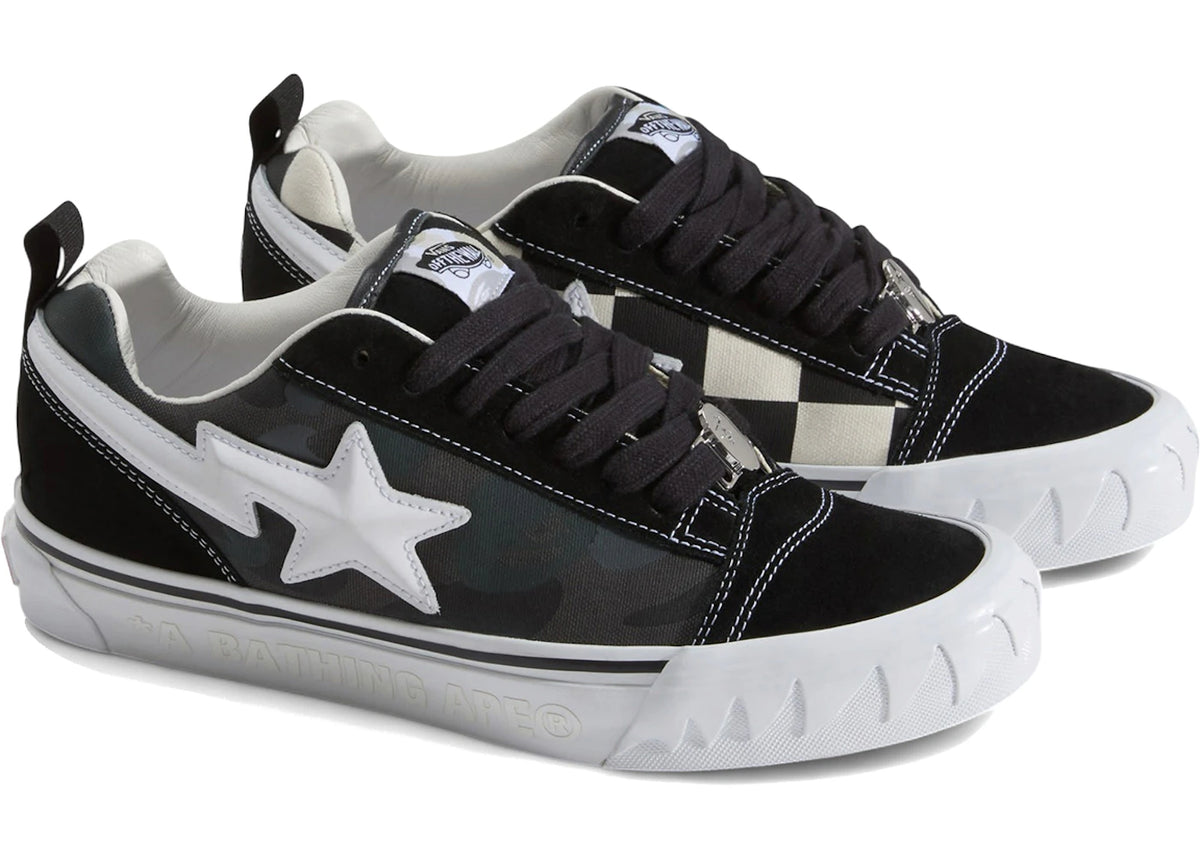 Vans Knu Skool Bape Camo Black