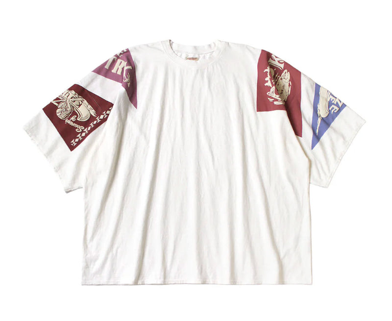 Kapital Jersey Huge Tee Red