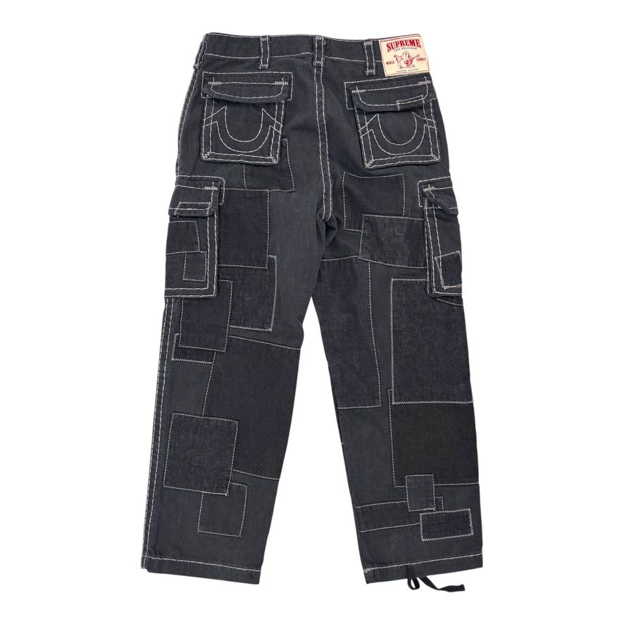 Supreme True Religion Patchwork Cargo Pant Black