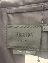 Prada Logo Puffer Coat