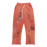 Paly Chelseay Hotel Sweatpants Red