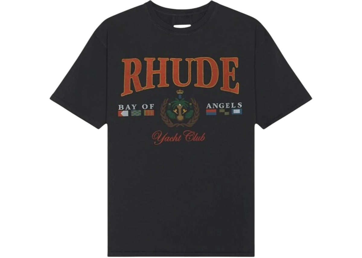 Rhude Bay Of Angels Yacht Tee Black