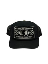 Chrome Hearts CH Hollywood Trucker Hat Black/Black