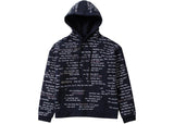 Who Decides War Wdw Scripture Hooded Pullover Navy